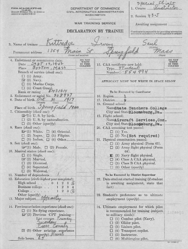 Application for CPT Example